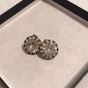 Faux Diamond Earrings